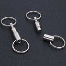 3Pcs detachable removable pull apart quick release key chain keychain BX