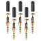 5X 3.5mm Male Stereo Audio AUX Adapter Plug Jack Adapter Repair for Earphone