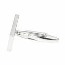 Men's shirt button Rectangle Cuff Links Stainless Steel established Star Wa