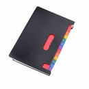 12 Pockets Expanding Files Folder/ A4 Expandable File organizer/ Portable A