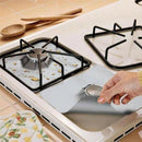 12pcs Reusable Gas Stove Top Burner Protector Liner Pad Cover Kitchen Cl XHZ