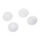 100 Pcs White Soft Sponge Earphone Headphone Ear Pad Cover Replacement D1Q4