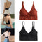 2pcs Women's Trendy Bralette Summer Seamless Wirefree Comfort Bra Tank Top