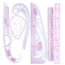6pcs/Set Sewing Curve Ruler for Dressmaking Tailor Clothing Measure Design