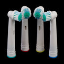 20 Pcs Electric Tooth Brush Replacement Heads Fit For Braun Cross Act JR