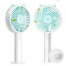 Mini Handheld Fan USB Personal Fan Battery Operated 3 Level Speed Silent De