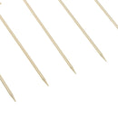 5PCS Stainless Steel Cocktail Picks Martini Fruit Stick for Party Golden