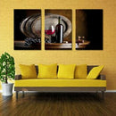 3Pcs Canvas Home Decor Wall Red Wine Art Painting Picture Abstract 35x50cm