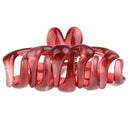 Large Red Hair Claw Clamp Clip Acrylic Barrette Hair Accessories Hairwear
