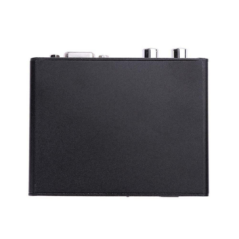 VGA to HDMI Converter Adapter 1080P Video Output with R/L Audio Port for PC