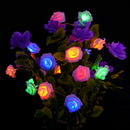 1.2M Rose Flower Fairy String Lights for Wedding Party Christmas (RGB)