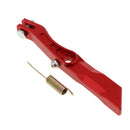 24cm 9" Stand Supporter Kickstand Foot Side Stand for BWS Motorcycle Red