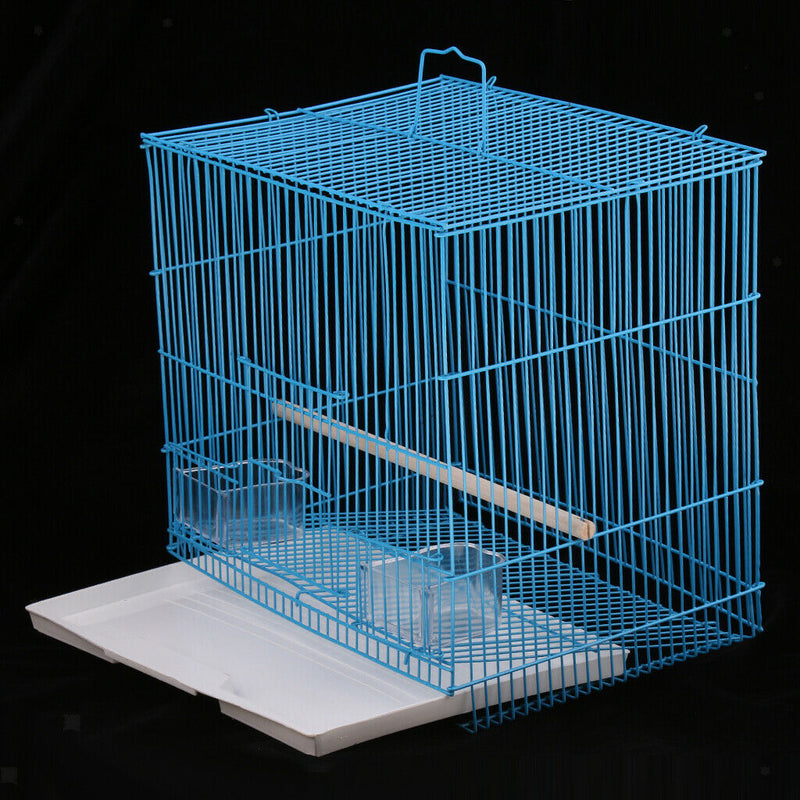 Pet Bird Cage With Stand Stick For Small Animals Parrot