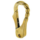 Brass Twisted Hook Keychain Buckle Handmade Decorative Craft Accessories