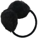 Lady Woman Headband Black Faux Fur Winter Ear Cover Earmuffs E1R9