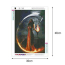 5D DIY Full Drill Diamond Painting Novelty Death Cross Stitch Embroidery