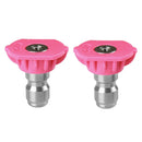 Lots 4 1/4 inch 2.5 GPM Soap & Rinse 2pcs SOAP Mode Pink Nozzles