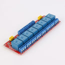 8 CH DIY Relay Module w/Optocoupler Isolation High Low Level Trigger (12V)
