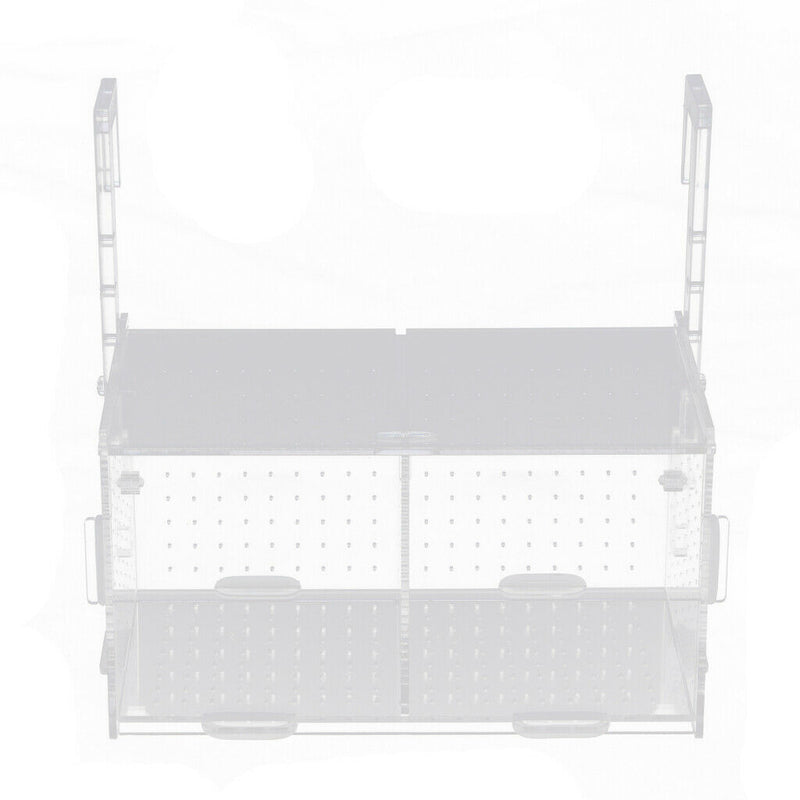 2 Pcs Breeding Box Fish Aquarium Fish Tank Breeder Isolation