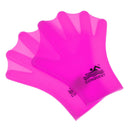 2 Pairs Silicone Force Web Gloves Swimming Hand Aqua Training for Children