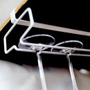 Hanging Wine Glass Rack Champagne Glass Cup Holder Storage Racks For Home K