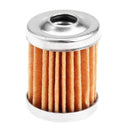 8mm Petrol Gas Fuel Filter Aluminium for Motorbike ATV Quad Inline Black