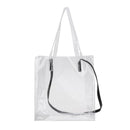 Clear Women Shoulder Handbags Jelly Transparent Plastic Summer Beach Bags