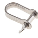 4mm Stainless Screw Pin Bow Shackle Corrosion Resistance for Marine or Yacht