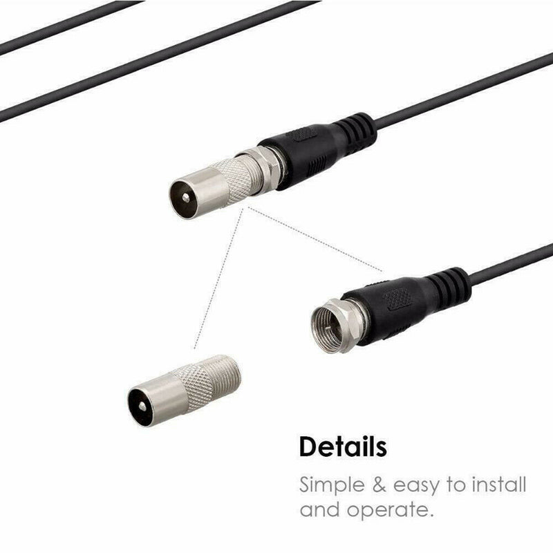 Miles Remote Areas HD TV Mountains Desktop Indoor Antenna Signal Amplifier