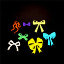 7pcs bow cutting dies stencil scrapbook album paper embossing craft diy M&O