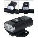 Bike Front Light USB Rechargeable Bike Headlight IPX4 Beam Head Lights