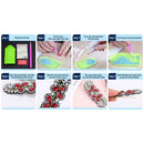 3pcs DIY Full Drill Diamond Painting Hair Clip Flower Leaf Barrette Hairpin