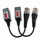 New 10 Pcs CCTV Camera Passive Video Balun BNC Connector Coaxial Cable Adapte FT