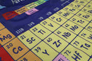 Periodic Table Of The Elements Shower Curtain Mildewproof Polyester Washabl