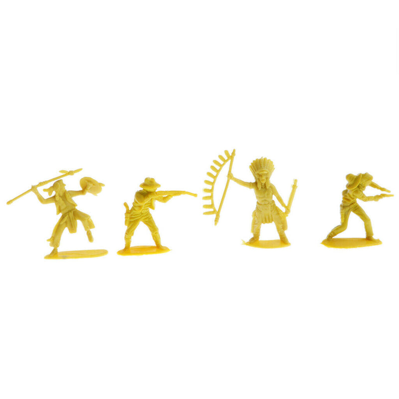 30pcs/lot Assorted  Men 5cm Soldiers Figures W/Accessories Sandbag Kits