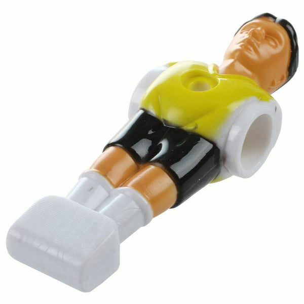 22pcs Foosball Man Table Guys Man Soccer Player Part Yellow+Royal Blue with A6I5