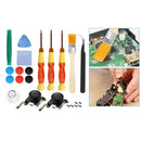 23 in 1Repair Kit Analog Thumbstick For Nintendo Switch Joycon Y Screws Brush