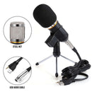 MK-F200TL Condenser Microphone For Computer Studio Professionals 3.5mm Wire N9X6