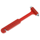 Car bus safety escape window breaker emergency hammer seat belt cutter tool M&E