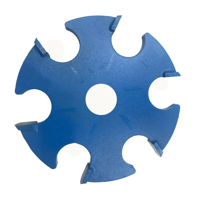 6Teeth Woodworking Carving Cutter Disc Milling Attachment For Angle Grinder Tool