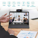 1080p Full HD Webcam Video USB Web Camera w/ Microphone For PC Laptop Desktop