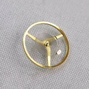 Generic Part Watch Balance Wheel Hairspring for ETA 2824-2 2834 2836 Movement