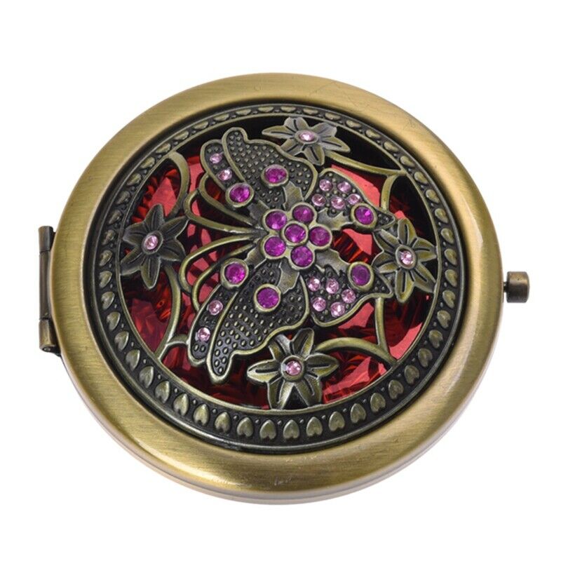 Bronze Retro Compact/Travel/Pocket Beauty Make up Mirrors New R2O1