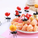 Mini Ant Fruit Fork Plastic Cake Dessert Forks Tableware For Party Decoratio Hn