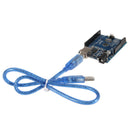 Arduino ATmega328P CH340G UNO R3 Board + USB Cable +Acrylic Box Case Kit