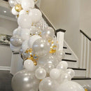 82Pcs/Set Pink Balloon Arch Kit Colorful Latex Balloons Garland Wedding PartC7F4