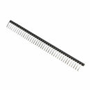 2 Pcs 40 Position 2.54mm Pitch Single Row Right Angle Male Pin Header P8K3