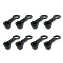 8Pcs/Set Brake Caliper Bleed Nipple Screw Dust Cap Cover 8mm Rubber Accessories