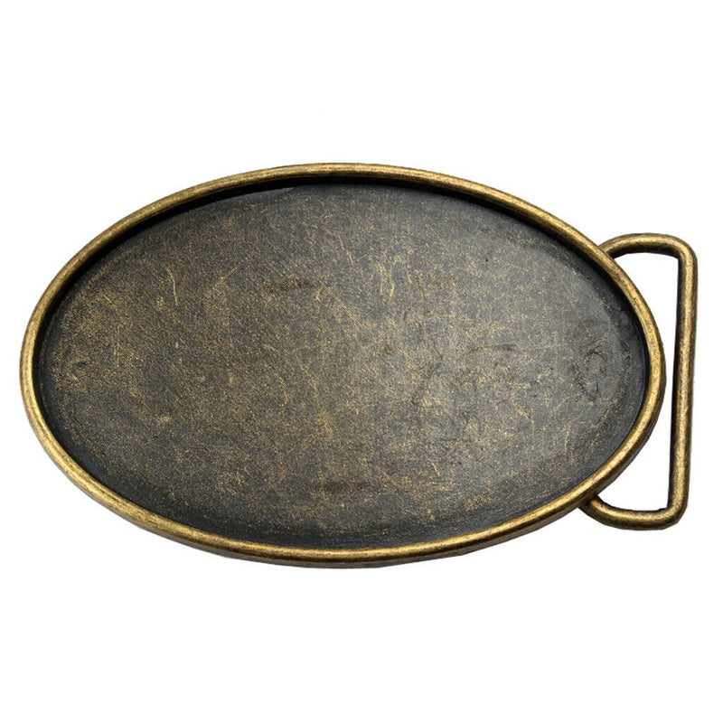 2x Rodeo Western Rectangular Belt Buckle