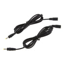 2 Pack DC Power 4.0mmx1.7mm Jack Female to Male Plug Connector Adapter Cable